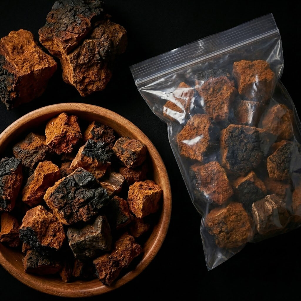 Chaga (Trozos) 100g